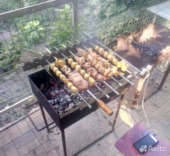 Решётка нержавейка барбекю для кухни