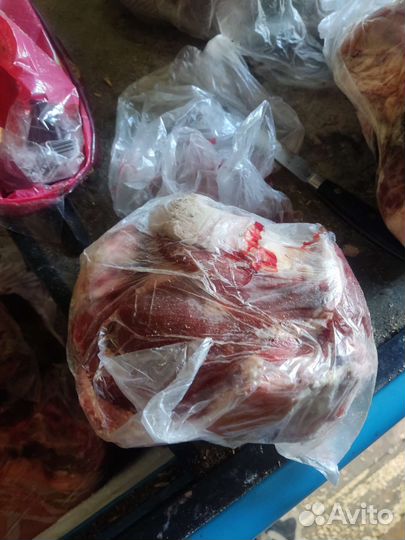 Мясо для собак говядина рубленная