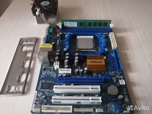 Материнская плата Asrock N68-gs3 UCC+проц+плашка купить в Москве ...