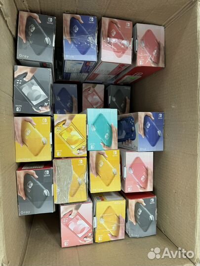 Nintendo switch lite + любые игры