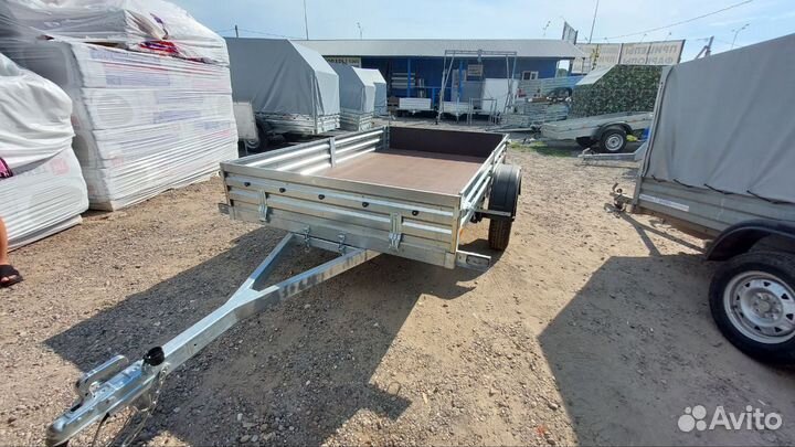 Прицеп мзса 817702 исп.022. Кузов 2,45х1,51м.Арива