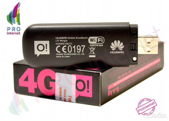4G Wi-Fi Роутер Huawei e8372. Любой Оператор