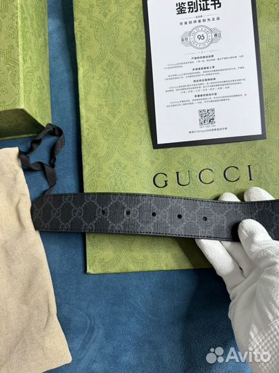 Ремень Gucci monogram supreme belt оригинал