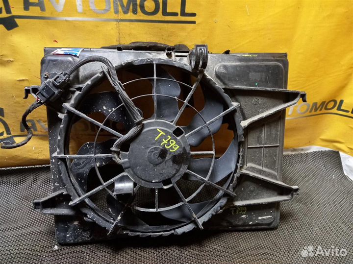 Диффузор радиатора Hyundai I30 FD