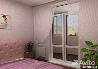 Дверь балконная пвх 700х2100