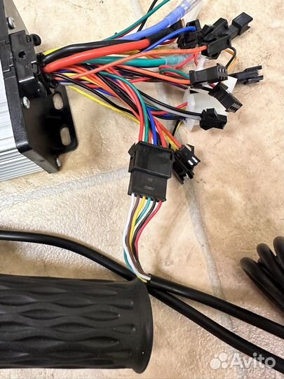 Мощный Контролер 500w 23A с ручкой газа