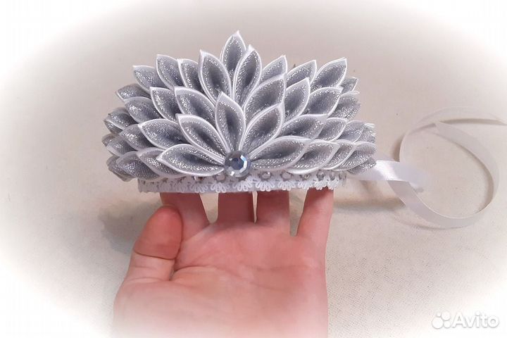 Ободок-корона на Новый год