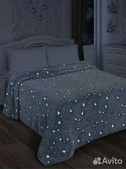 Плед покрывало светящийся