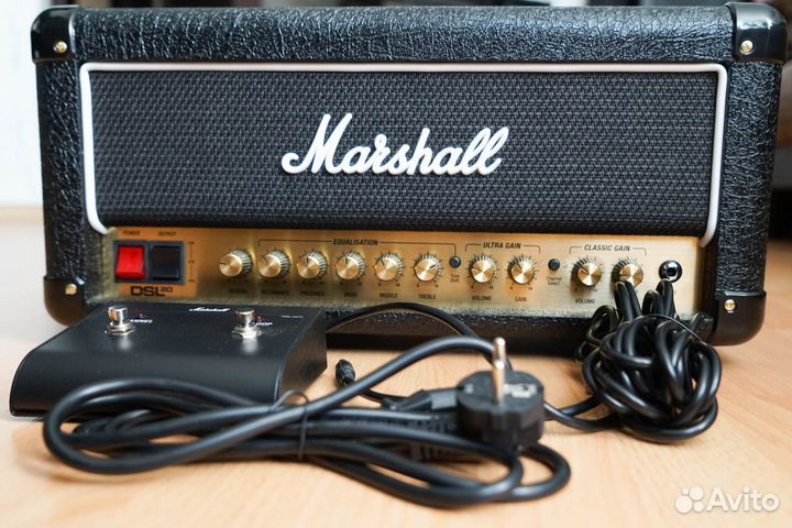 Marshall DSL20HR - ламповый гитарный усилитель