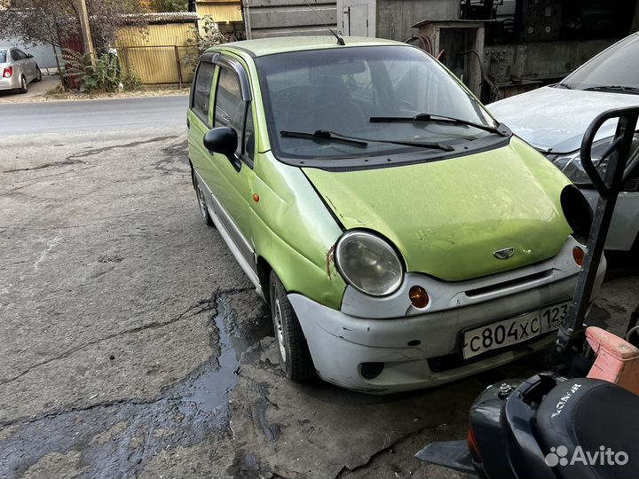 Разбор daewoo matiz