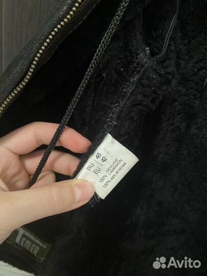 Дубленка из меха ягненка