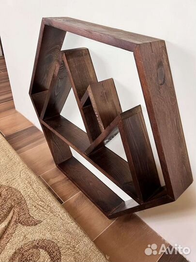 Полка Горы Соты Подставка для украшений гексагон