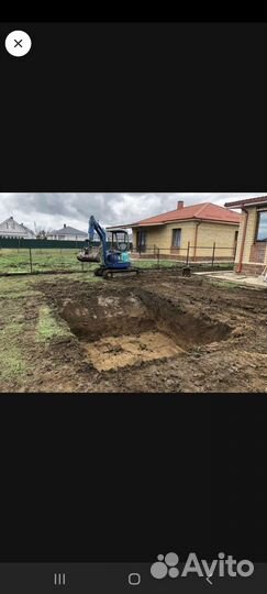 Гайкадзор Услуги мини экскаватора