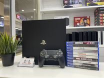 Sony PS4 Pro 1TB + гарнатия +игры