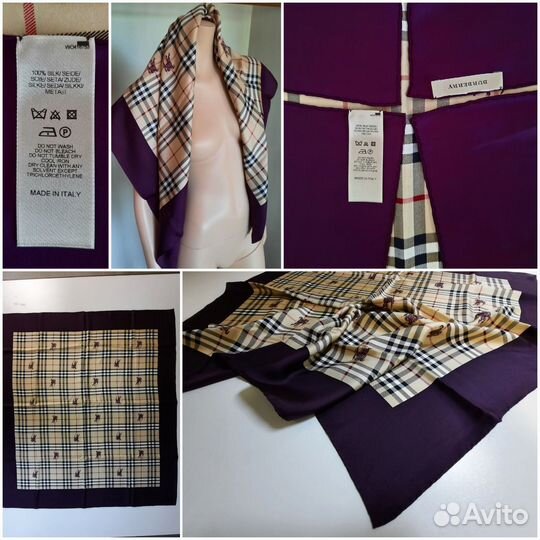 Платки/Палантин LY Burberry RobertoCavalli Оригин