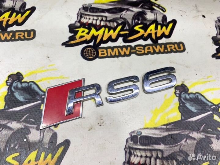 Эмблема задняя Audi S6 C5 ANK 2002