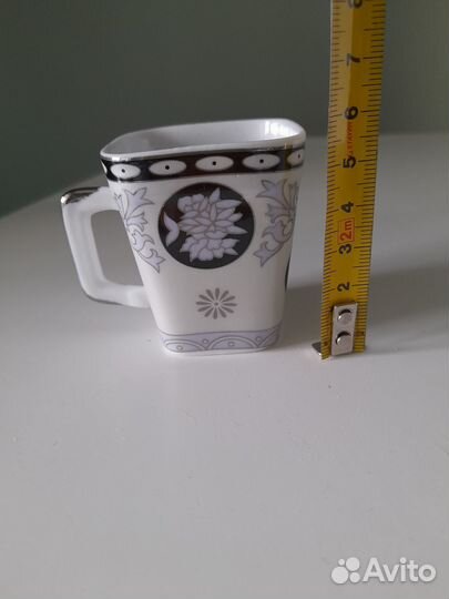 Кофейный сервиз новый, 12 предметов, Китай