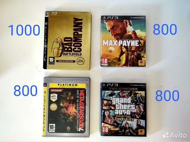 Диски ps3