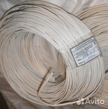 Провод медный 2-х жильный ппв 2х1