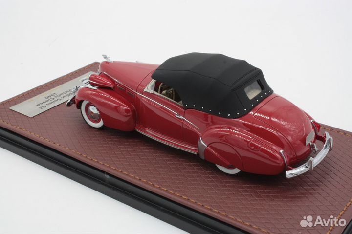 Cadillac Serie 62 Victoria Cabriolet 1940 GLM 1/43