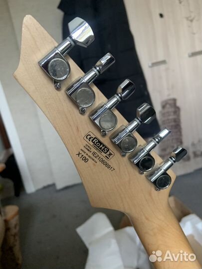 Электрогитара cort x100 с хамбакером