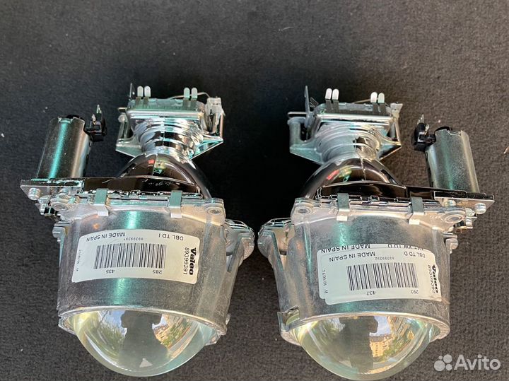 Биксеноновые линзы валео, touareg 1, блоки розжига