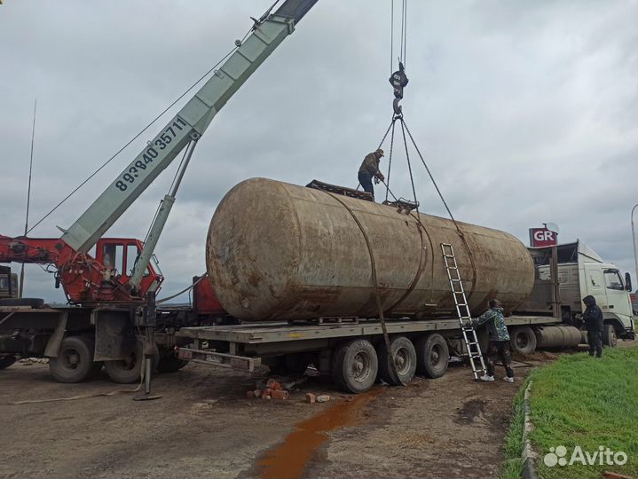 Цистерна стальная бу