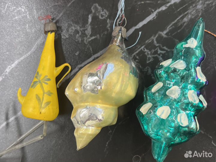 Елочные игрушки СССР