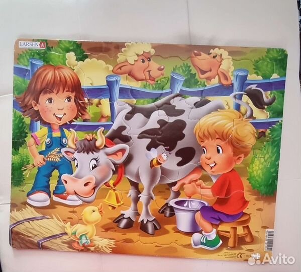 Комплект развивающих пазлов для малыша