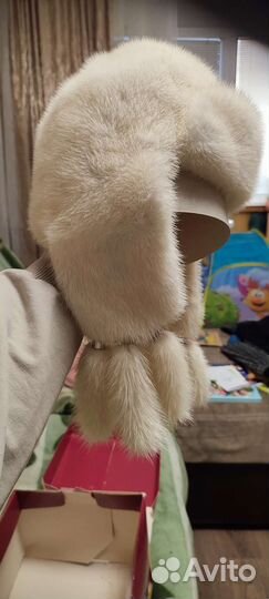 Шапка норковая женская