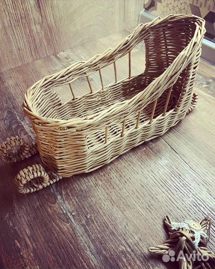 Плетеные сани