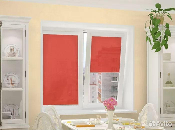 Рулонные шторы жалюзи (день-ночь)