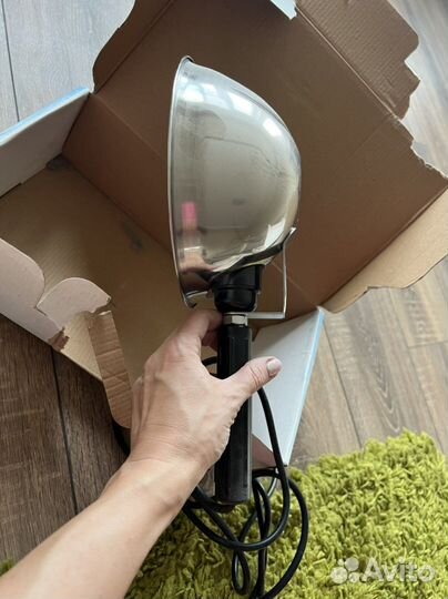 Рефлектор Ясное солнышко, синяя лампа