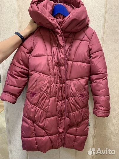 Пальто детское зимнее