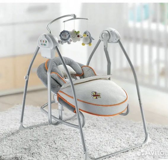 Электронные качели для новорожденных