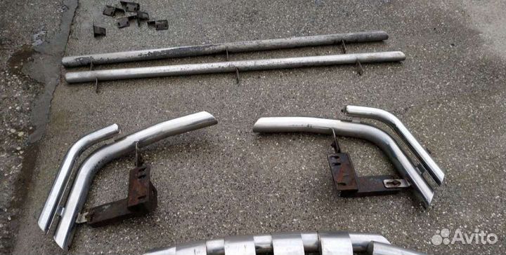 Кенгурятник на Ленд Крузер (Обвес)