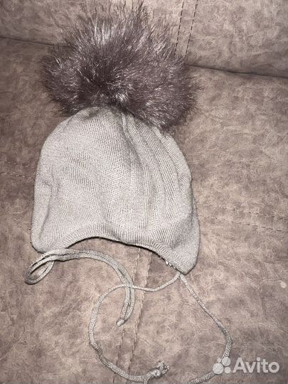 Детская шапка зимняя р.42-44