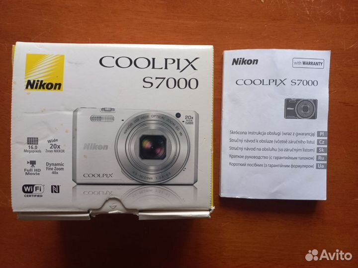 Компактный фотоаппарат Nikon coolpix S7000