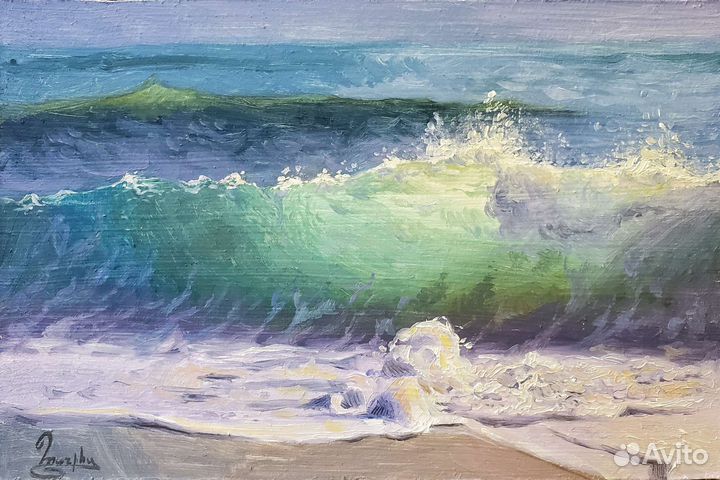 Картина маслом/пейзаж 