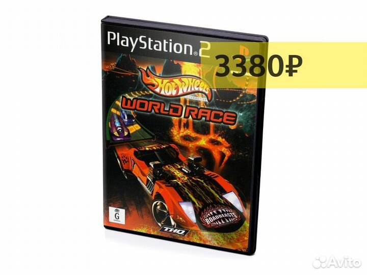 Hot Wheels World Race, б/у, английский (PS2)