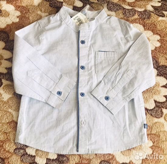Рубашка obaibi на мальчика 18 m