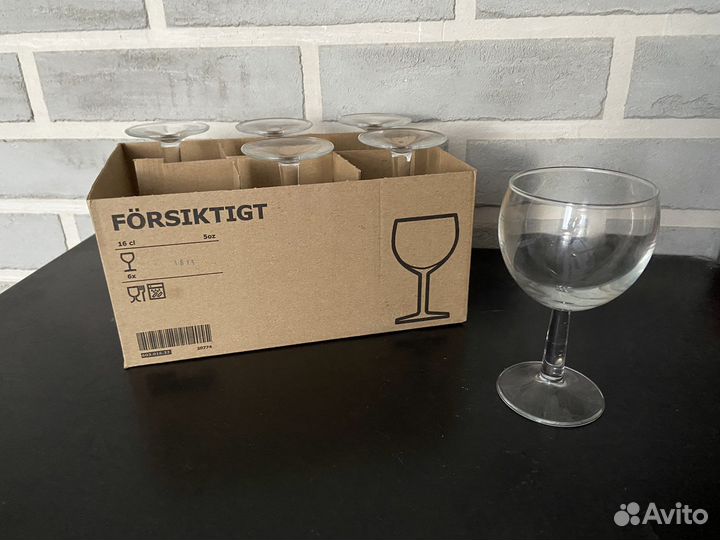 Бокалы для вина IKEA