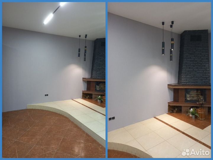 Прклейка обоев