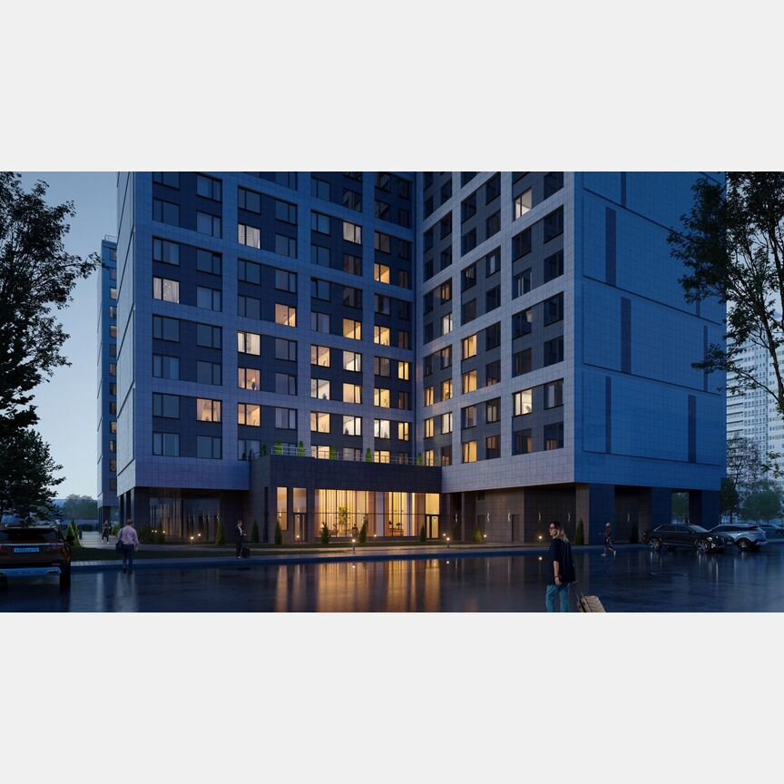 Апартаменты-студия, 28,1 м², 7/14 эт.