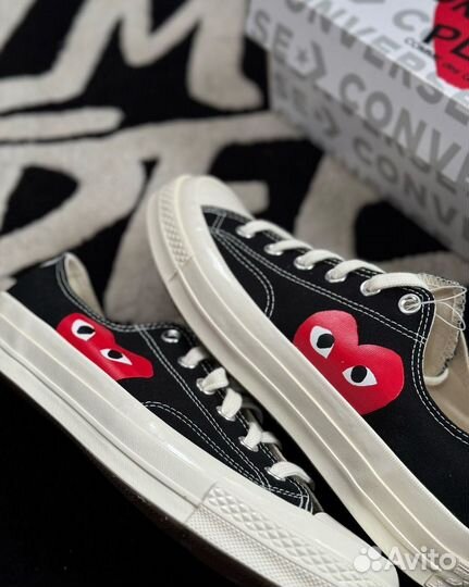 Convers Comme Des Garcons Play