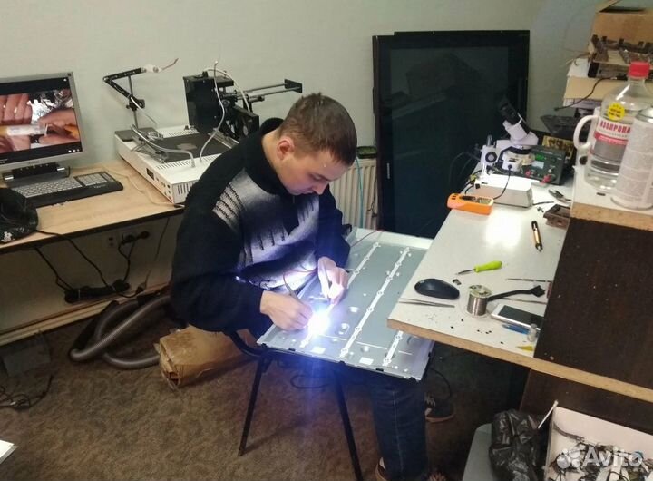 Ремонт телевизоров кофемашин свч печей