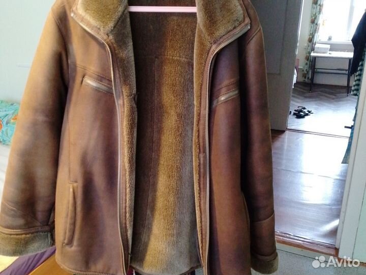 Дубленка мужская 46 раз