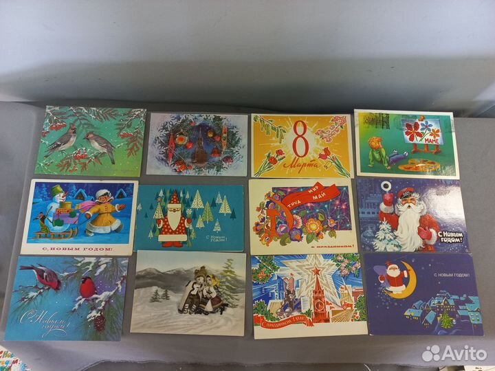 Коллекция открыток СССР Зарубин Четвериков и др