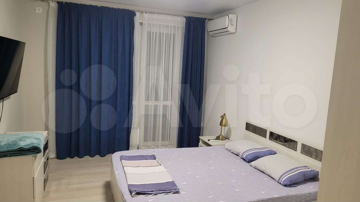 1-к. квартира, 62 м², 2/21 эт.