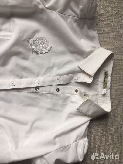 Блузка для девочки, школьная форма